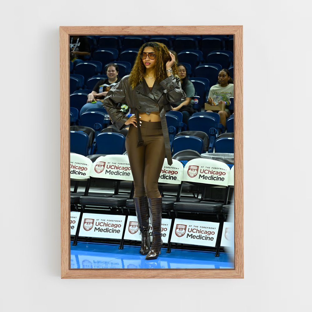 Poster Swoopes en Action – affiche Basketball (vue 4)